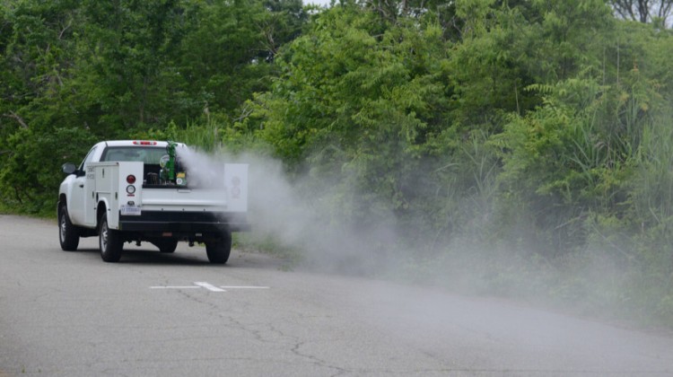 Mosquito disinfestation will be carried out tonight.