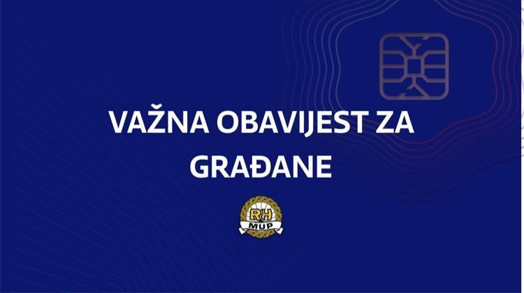 MUP obavijest