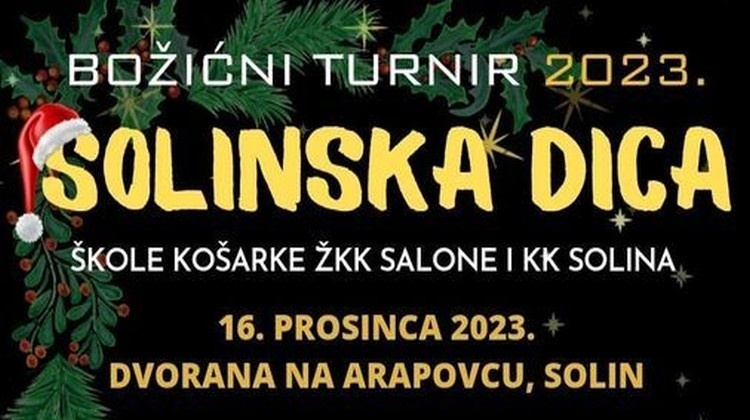 Tradicionalni božićni košarkaški turnir „Solinska dica“ - Grad Solin