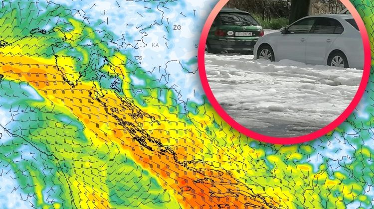 KADA ĆE MARČANE BURE? Fronta nam stiže s područja Italije, već danas lokalno nosi nevrijeme. Ako planirate vikend, evo kako stvari stoje