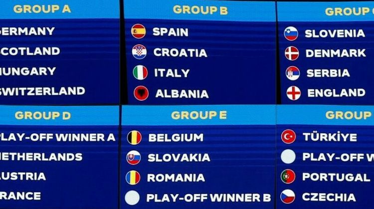 EURO 2024: RASPORED Hrvatske i satnice svih utakmica prvenstva...