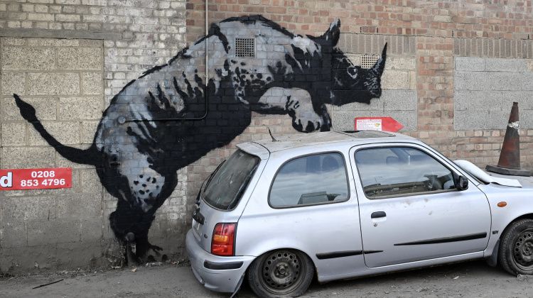 Banksy otkrio svoj deveti mural sa životinjama u Londonu 