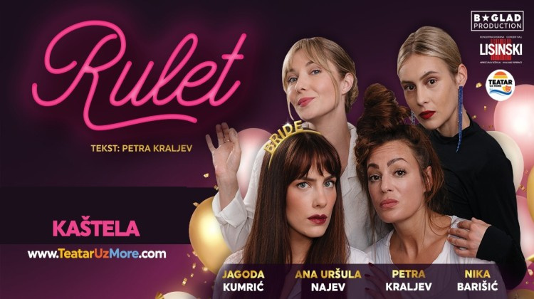 ODGOĐENO ZA VEČERAS: Novi termin komedije Rulet u subotu, 22. ožujka
