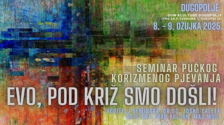 Plakat korizmeni seminar 2025