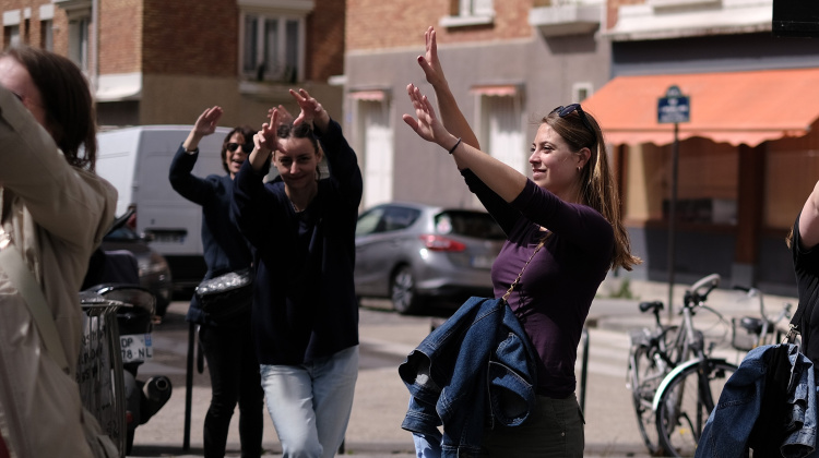 Radionica  „Ways of crossing“: Poezija pokreta u javnom prostoru