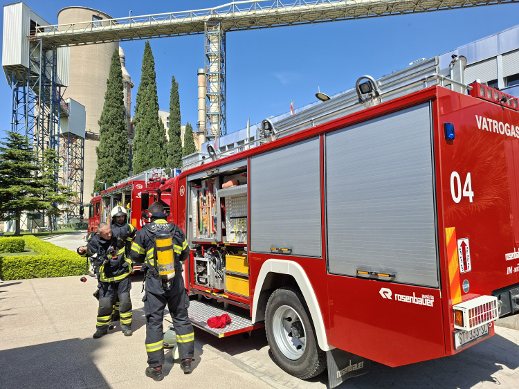 Cemex obilježio Svjetski dan sigurnosti i zaštite zdravlja na radu edukacijama i vatrogasnom vježbom