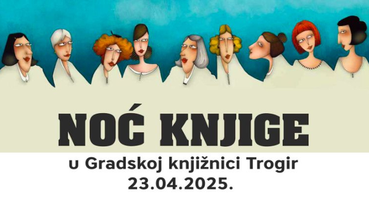 Noć knjige u Gradskoj knjižnici Trogir