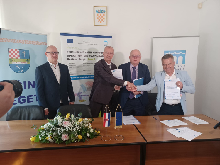 U Segetu potpisan Ugovor za izgradnju sustava vodoopskrbe i odvodnje vrijedan 23,7 milijuna EUR