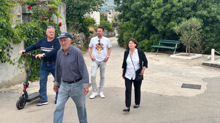 Gradonačelnik Bilić obišao Arbaniju, Bilin dolac i Mali Drvenik