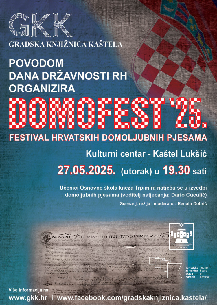DOMOFEST - kaštelanski festival domoljubnih pjesama