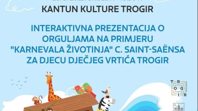 NAJMLAĐI TROGIRANI UPOZNAT ĆE ČAROLIJU ORGULJA KROZ IGRU I GLAZBU