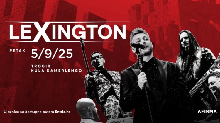 EKSKLUZIVNI KONCERT LEXINGTON BANDA 05. RUJNA U TROGIRSKOJ KULI KAMERLENGO