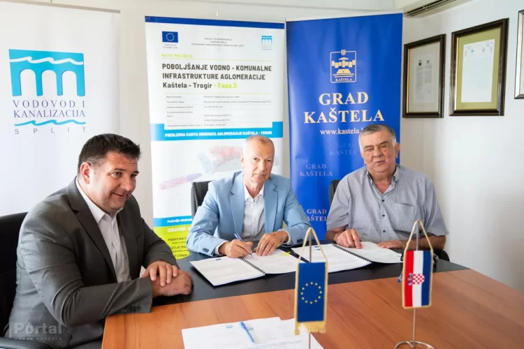 Contract signed for the start of works on the B package agglomeration, Inero from Split awarded the job (VIDEO)