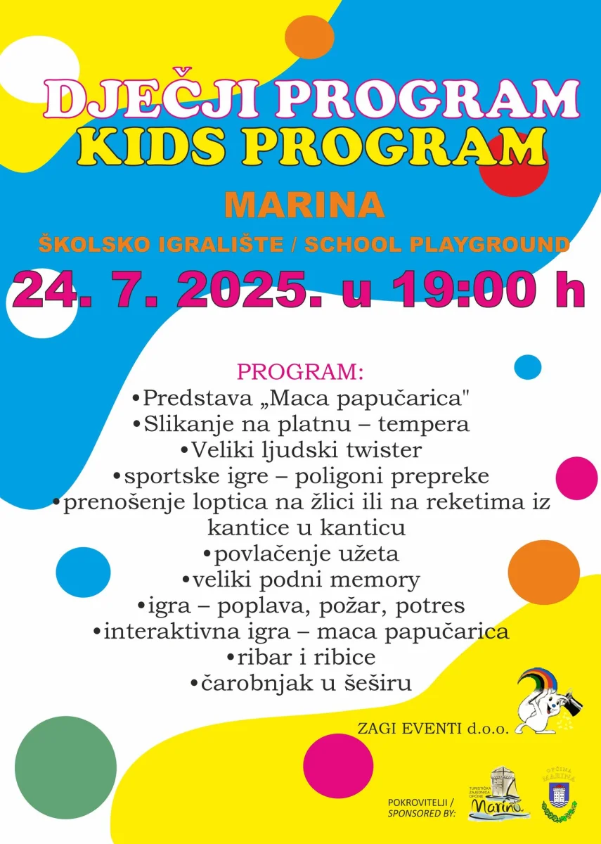 djecji program marina