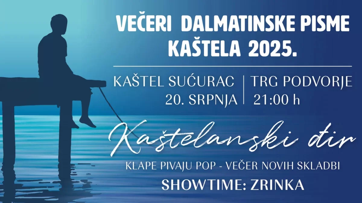 VDP: Tonight's Kaštela dance and new klapa compositions