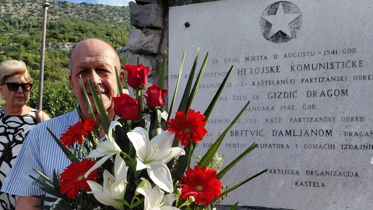 Associations ABA of the City of Kaštela marked the 84th anniversary of the founding of the 1st Kaštela Partisan Detachment