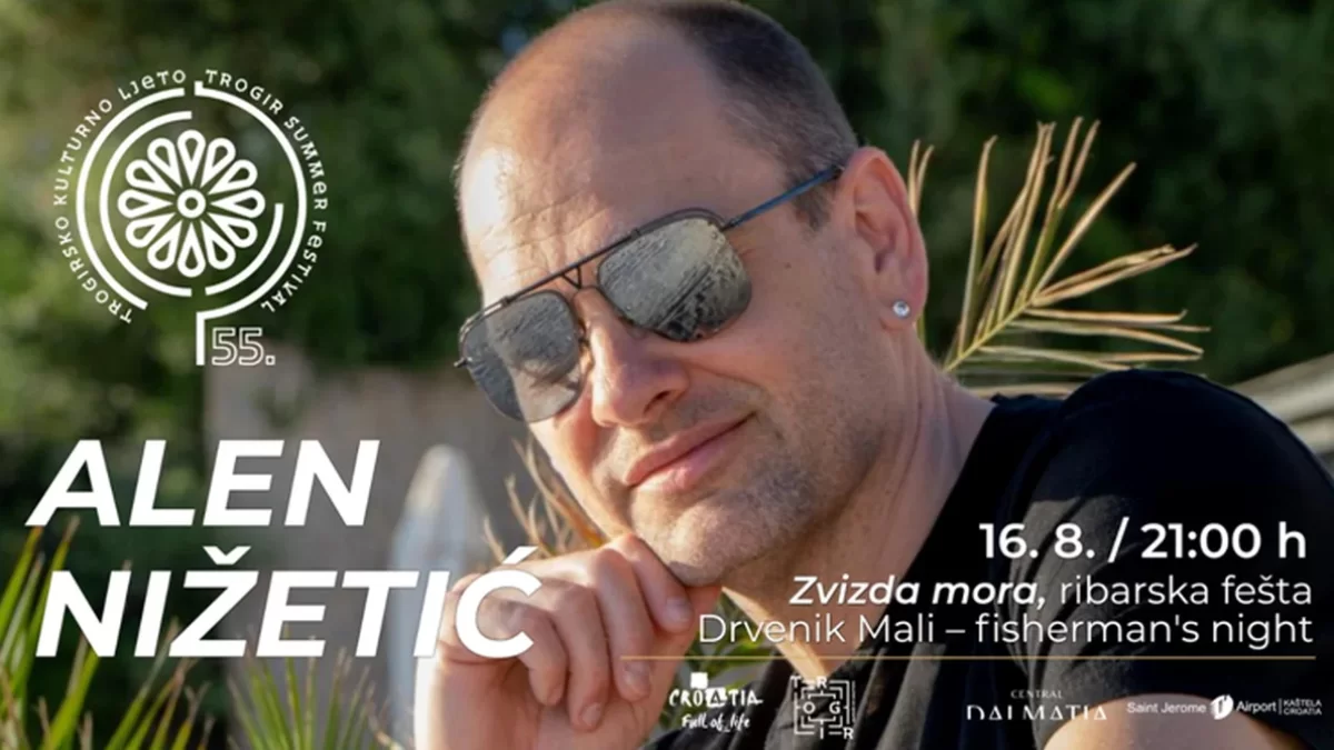 Zvizda mora na Drveniku Malom - fešta uz Alena Nižetića