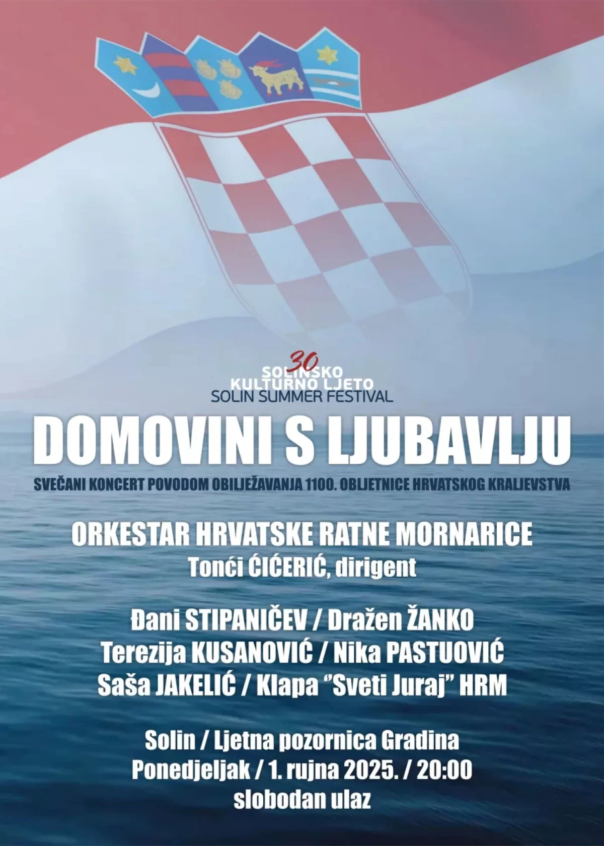 koncert ‘Domovini s ljubavlju’ – Grad Solin