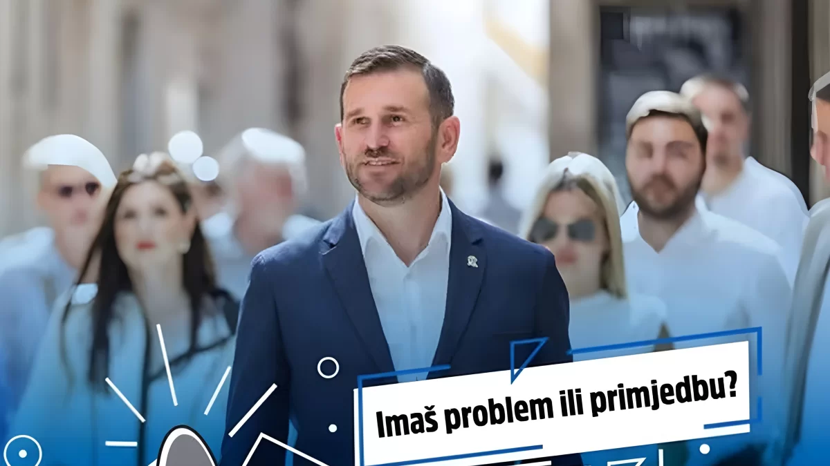 Gradonačelnik Šuta podijelio kontakt broj za komunikaciju s građanima, pišite mi na whatsapp
