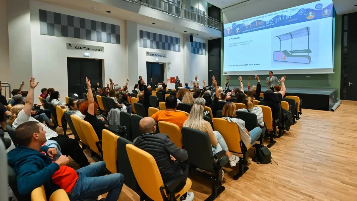 Participativno budžetiranje: Trogirani poslali više od 100 prijedloga za proračun, uskoro javne tribine
