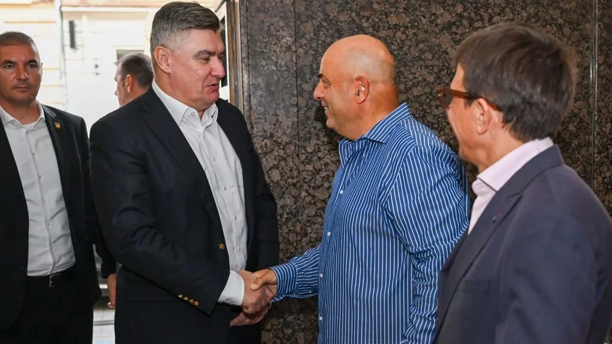 Predsjednik Milanović pratio predstavljanje knjige Ive Goldsteina o Hrvatskoj u Drugom svjetskom ratu - Predsjednik Republike Hrvatske - Zoran Milanović