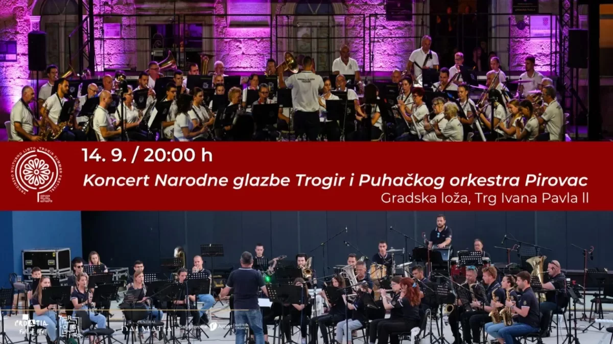 Glazbena večer u srcu Trogira