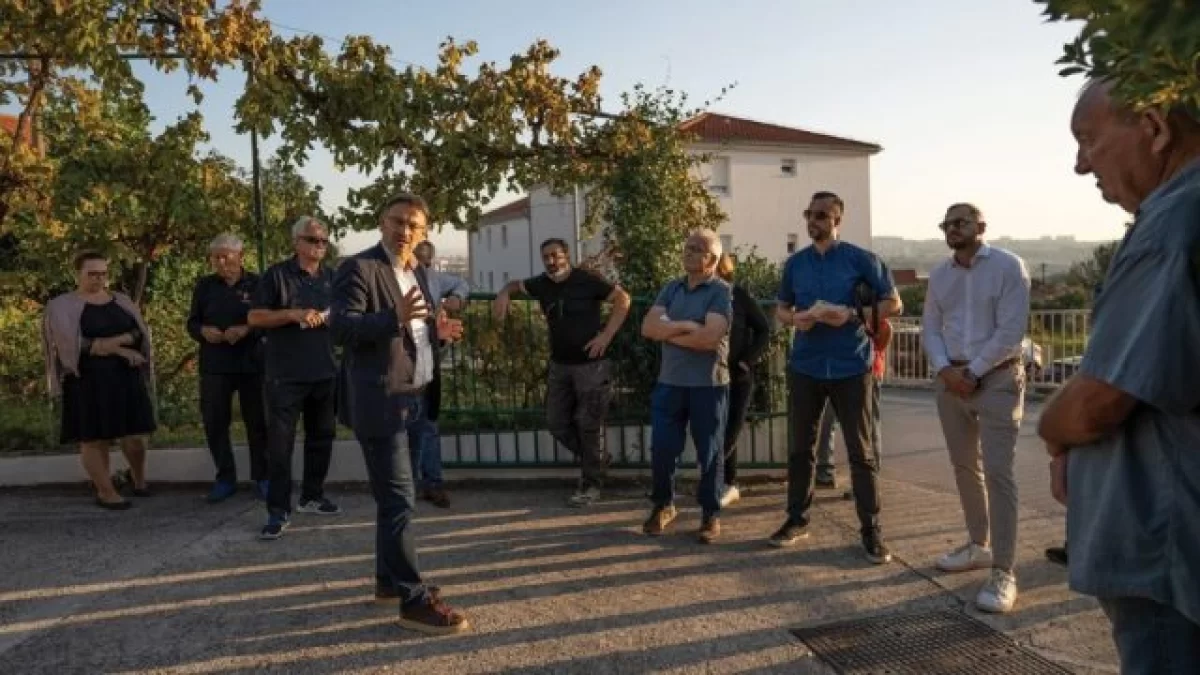 Gradonačelnik Ninčević sa suradnicima u obilasku MO Sveti Kajo