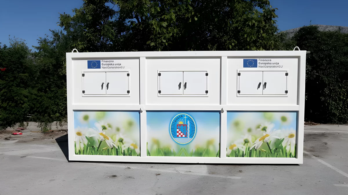 Novo mobilno reciklažno dvorište postavljeno u Vranjicu, uskoro i u Mravincima-Kučinama