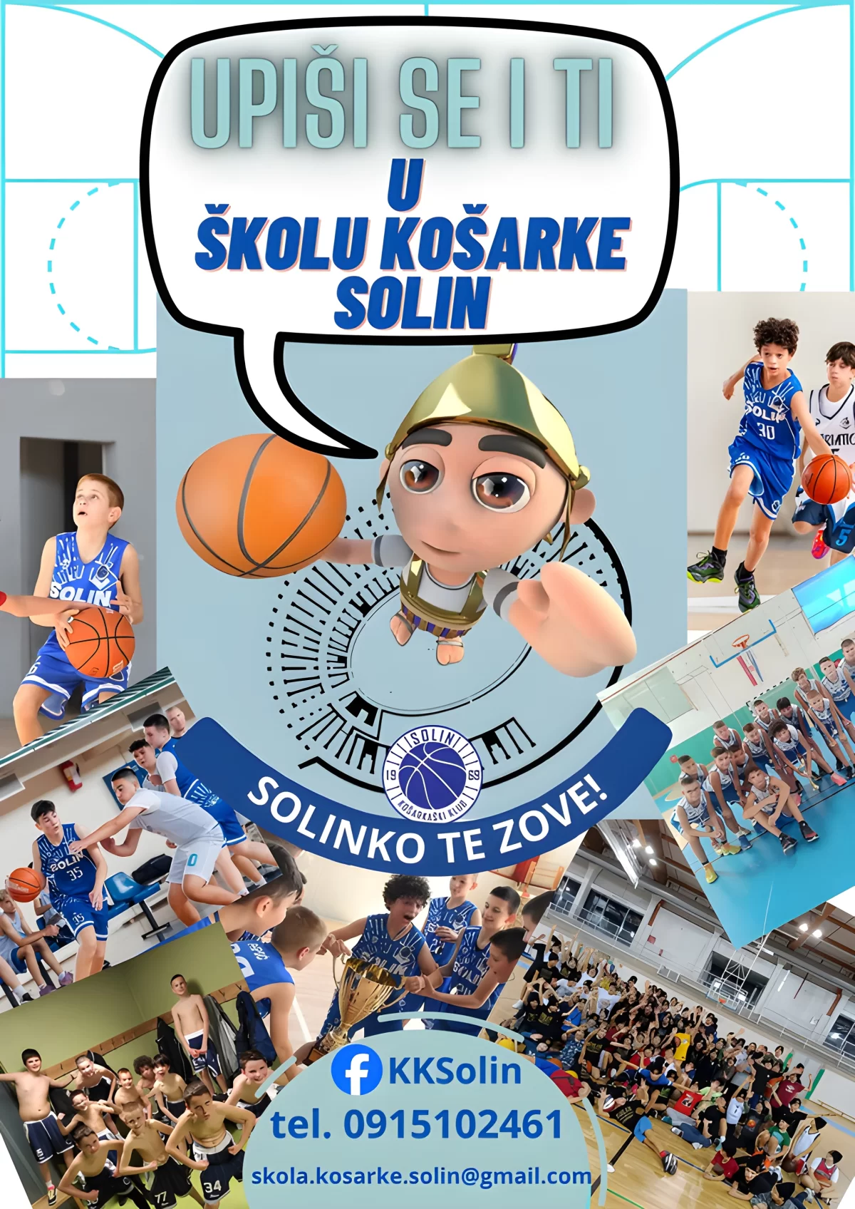 Krenuli upisi u školu košarke KK Solin!