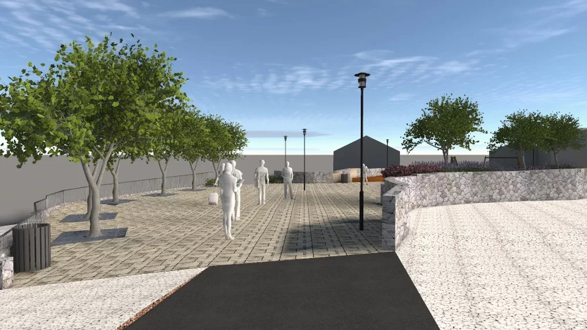 Kreće uređenje trga Rudine na Drveniku Malom