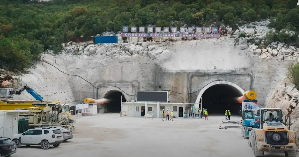 tunel kozjak