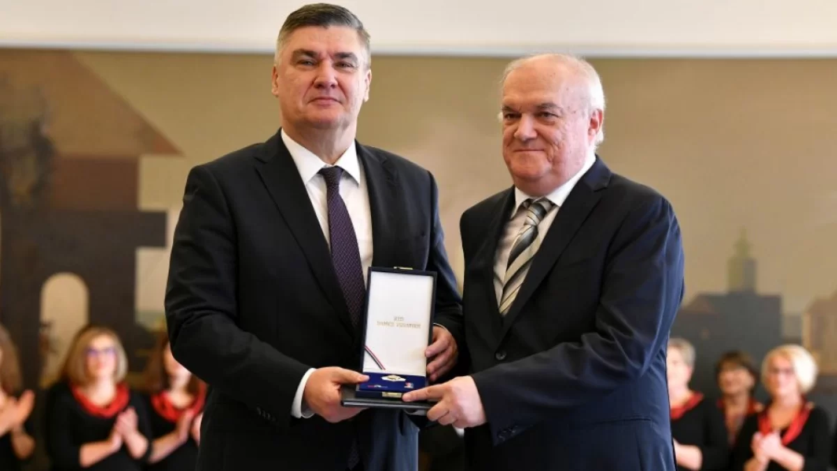 Jurica Gizdić odlikovan Redom Danice Hrvatske s likom Franje Bučara