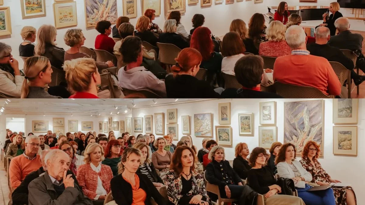 FOTOGALERIJA | Književna večer s Marinom Vujčić u Galeriji Cate Dujšin Ribar - Muzej grada Trogira
