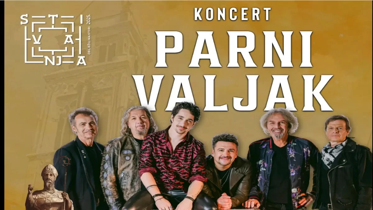 Povodom Dana grada Trogira koncert legendarnog benda Parni Valjak