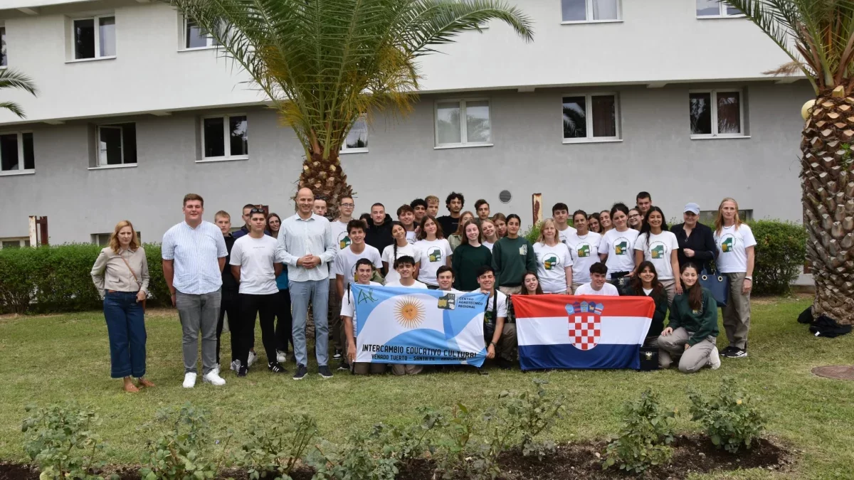 Prijem učenika i profesora poljoprivredne škole iz Argentine – Grad Kaštela