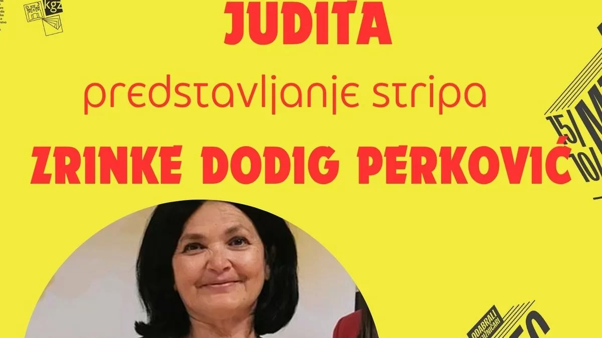 Predstavljanje stripa&nbsp;Judita u srijedu u Dječjem odjelu GKK u Kaštel Starome