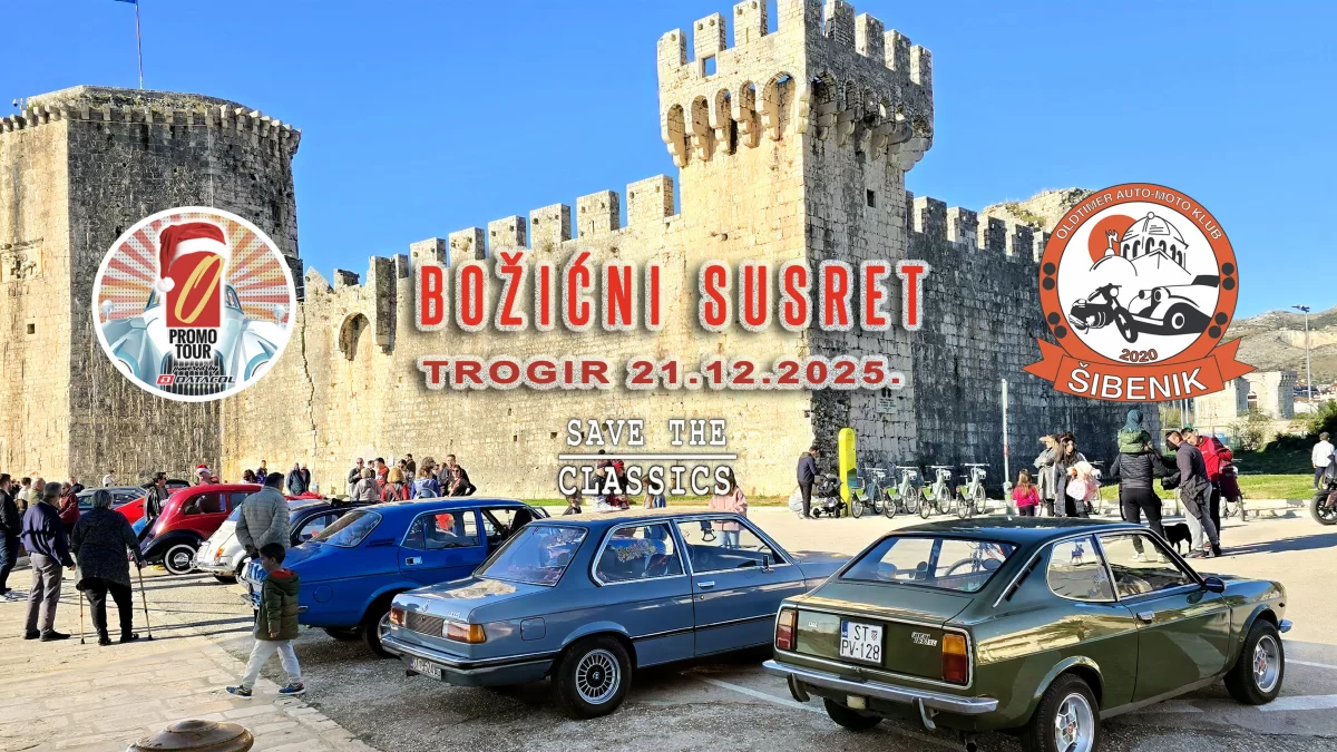 Božićni Oldtimer Promo Tour Trogir