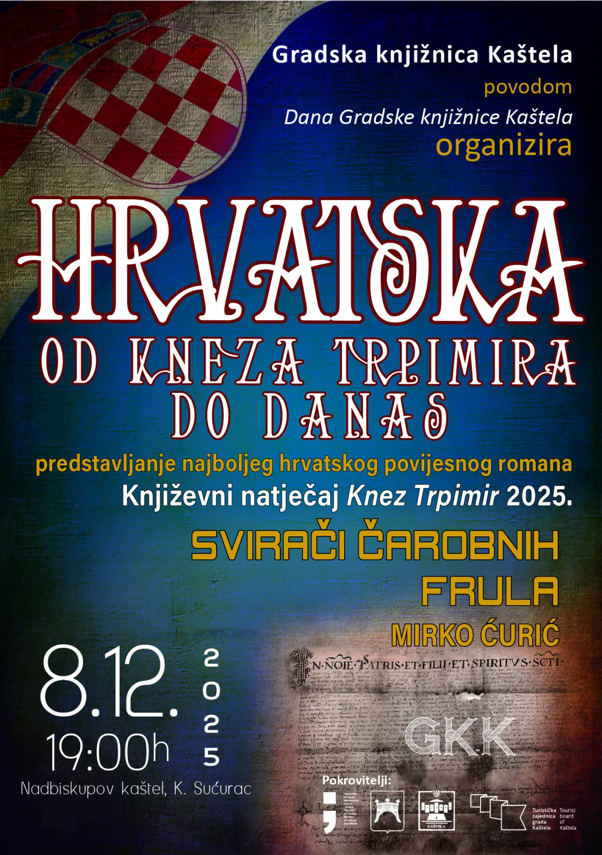 Dan Gradske knjižnice Kaštela uz predstavljanje romana „Svirači čarobnih frula“