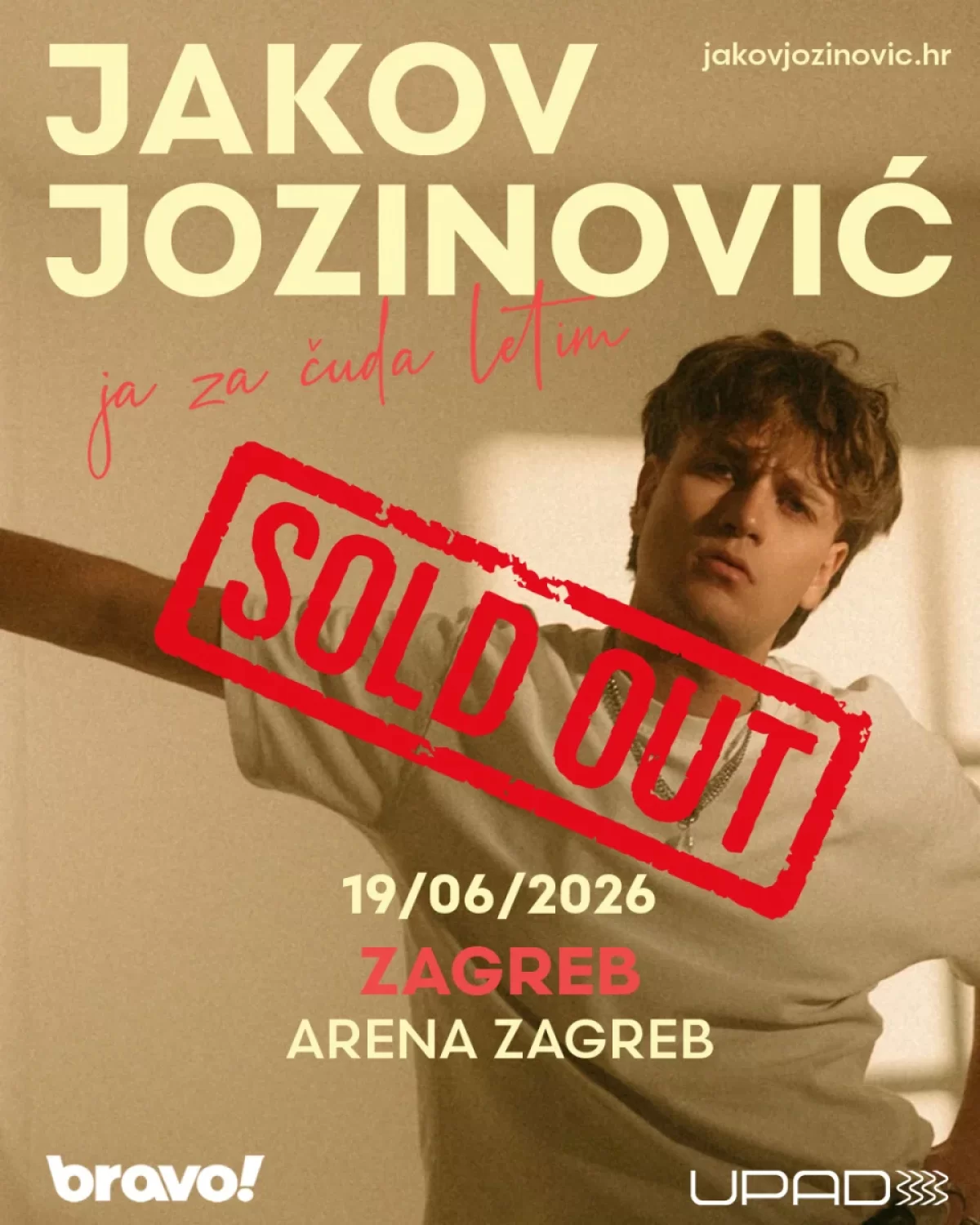 Jakov Jozinović rasprodao Arenu Zagreb: 