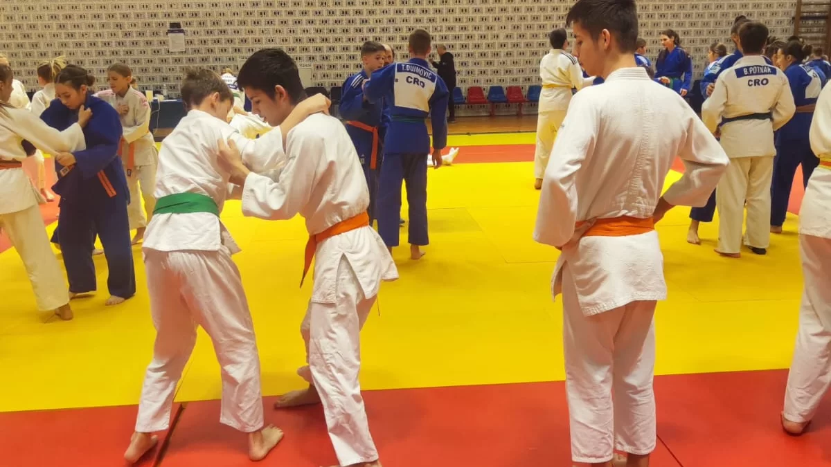 Christmas judo tournament in Split brings together almost 400 young competitors