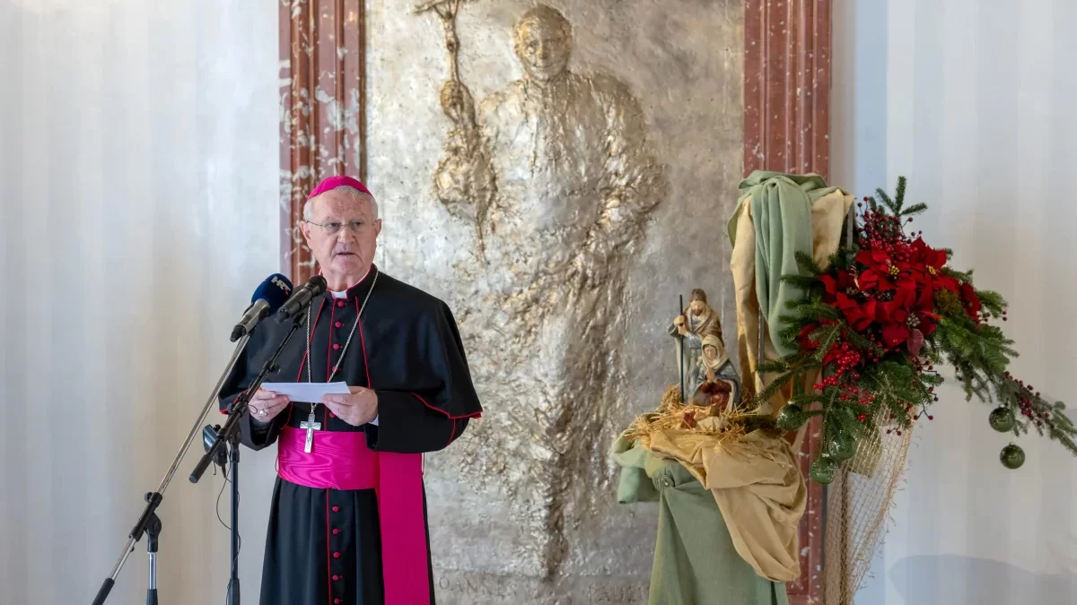 Upriličeno božićno čestitanje kod nadbiskupa Križića 