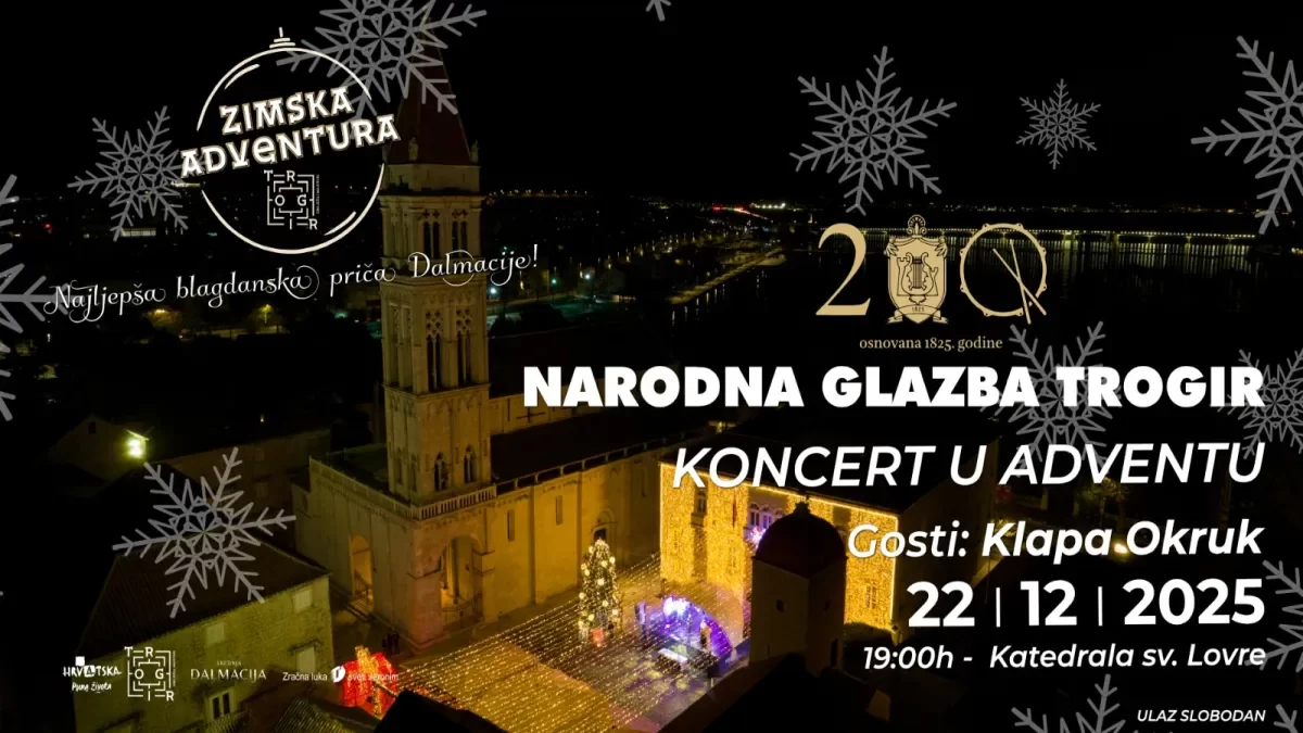Narodna glazba Trogir: Koncert u Adventu