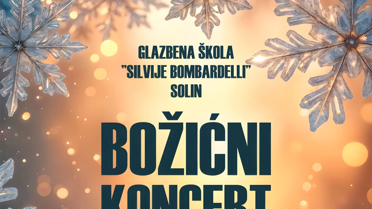 Božićni koncert učenika Glazbene škole “Silvije Bombardelli” u Solinu