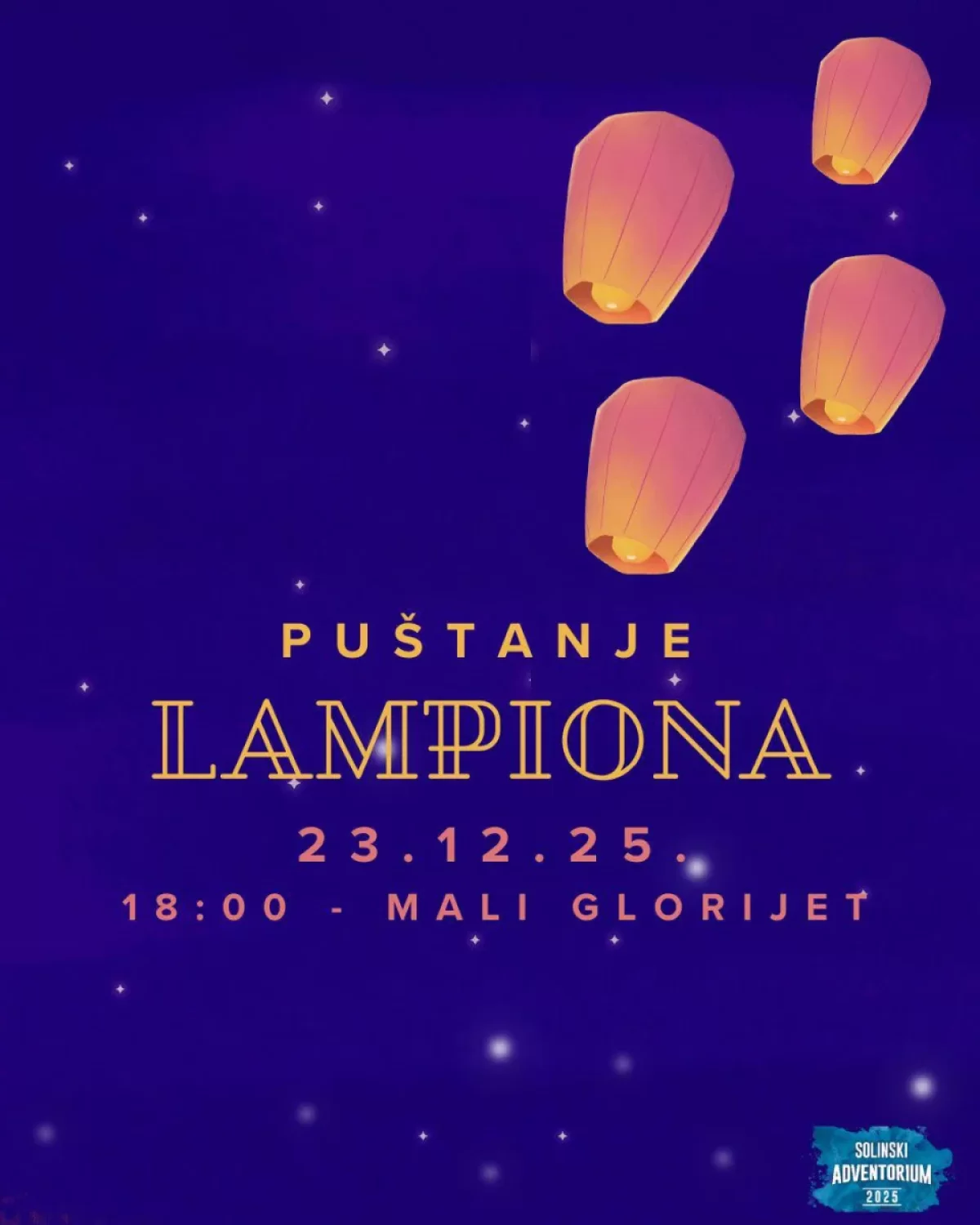 ODGOĐENO PUŠTANJE LAMPIONA
