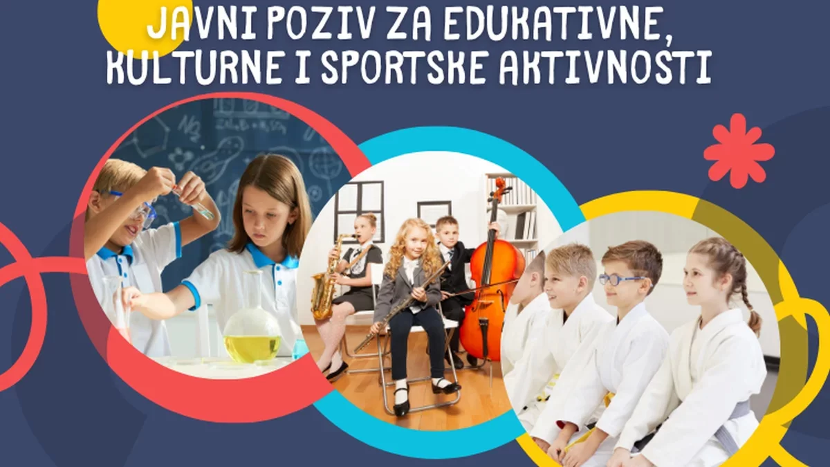 Javni poziv za edukativne, kulturne i sportske aktivnosti Primorski Dolac