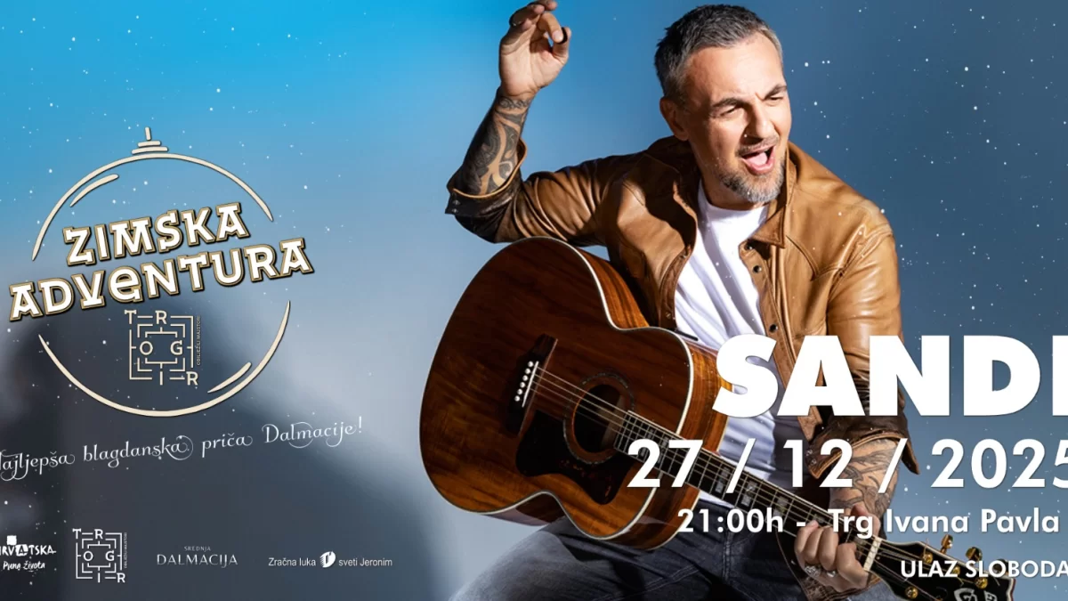 Glazbena večer pod zvijezdama: Sandi će večeras rasplesati Trogir