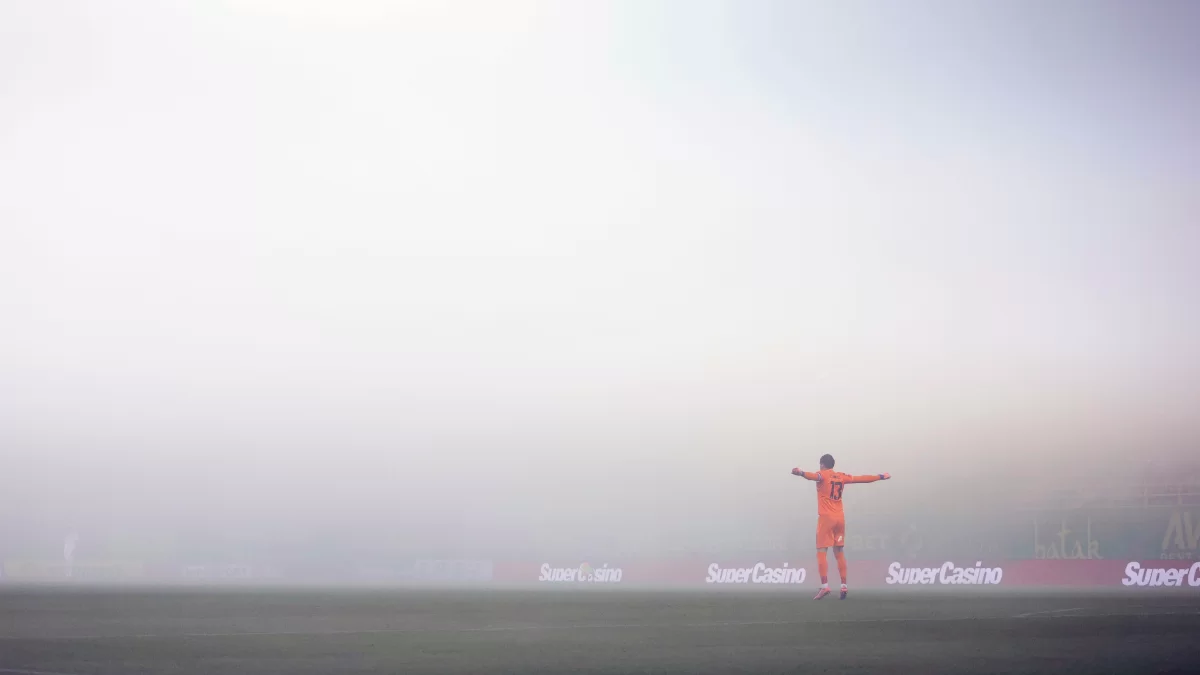 The match between Istra 1961 and Rijeka was interrupted due to fog.