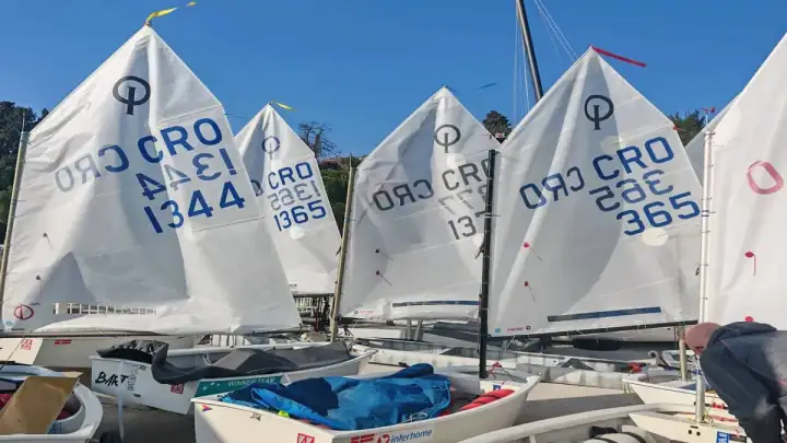 JK Trogir sudjelovao na OptiOpening Regati u Portorožu