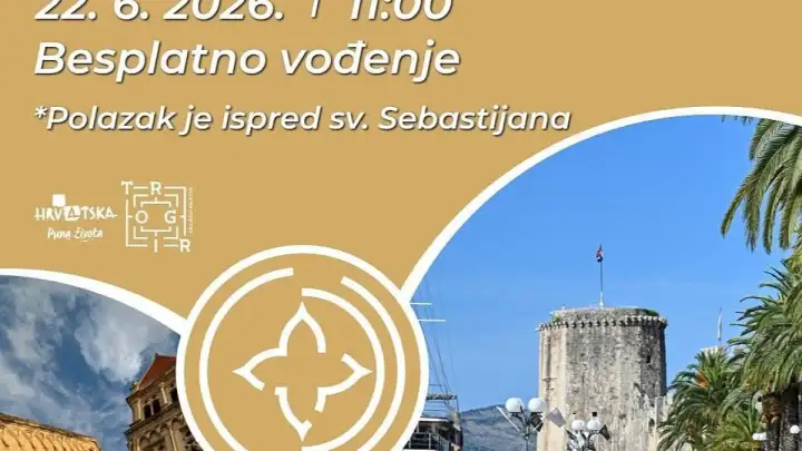 DRUŠTVO TURISTIČKIH VODIČA POZIVA NA BESPLATNU ŠETNJU TROGIROM