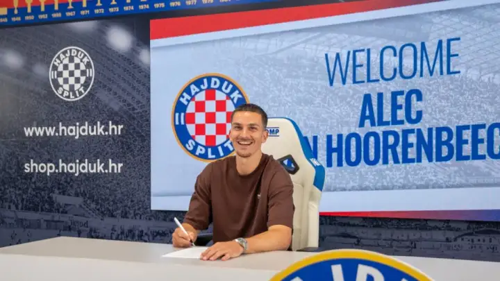 Alec Van Hoorenbeeck novi je igrač Hajduka!